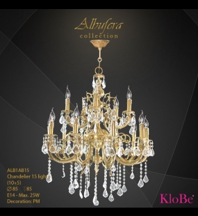 Đèn chùm đồng KLOBE - ALB1AB15