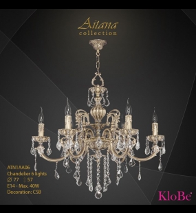 Đèn chùm đồng KloBe ATN1AA06