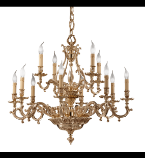 đèn chùm đồng possoni (ý) 093-12