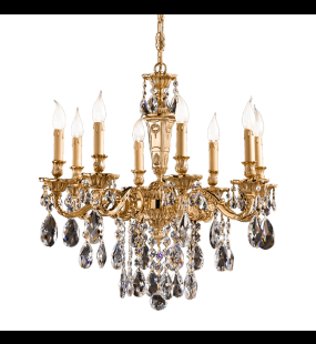 đèn chùm đồng possoni (ý) 098-8sh