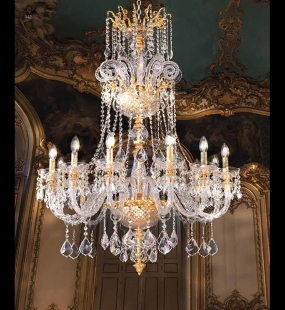 Đèn Chùm Ý ARREDOLUCE 579-12 Ø85cm