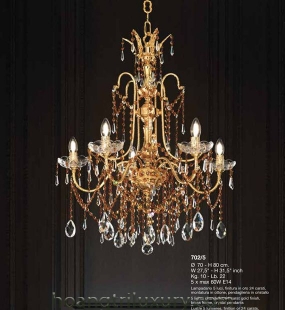 Đèn Chùm Ý ARREDOLUCE 702-5 Ø70cm