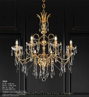 Đèn Chùm Ý ARREDOLUCE 702-8 Ø78cm