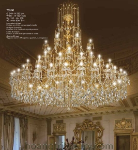 Đèn Chùm Ý ARREDOLUCE 702-80 Ø240cm