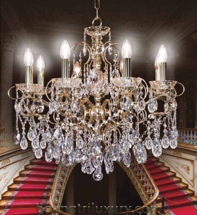 Đèn Chùm Ý ARREDOLUCE 737-8 Ø70cm