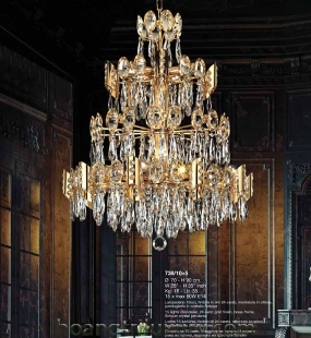 Đèn Chùm Ý ARREDOLUCE 738/10+5 Ø70cm