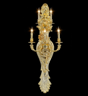 đèn vách đồng luxury HT8019-5