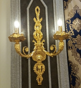 đèn vách đồng luxury HT9013-2