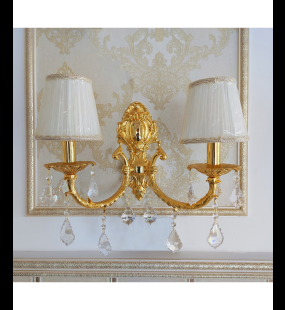 đèn vách đồng luxury HT718A-2