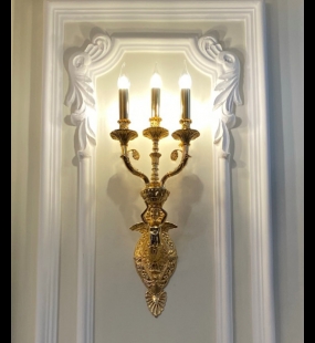 đèn vách đồng luxury HT736/3