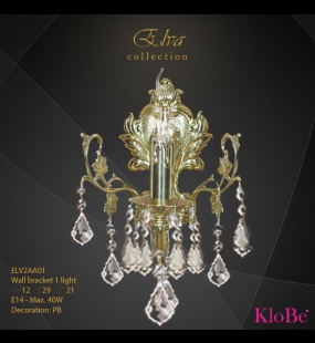 Đèn vách đồng KLOBE - ALV2AA01