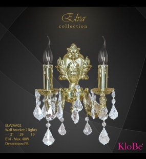 Đèn vách đồng KLOBE - ALV2AA02