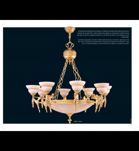 Đèn chùm CORDON 9611/8+4