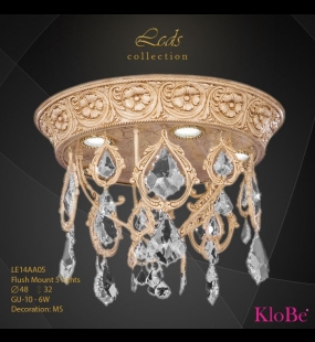 ĐÈN ÁP TRẦN ĐỒNG KLOBE LE14AA05