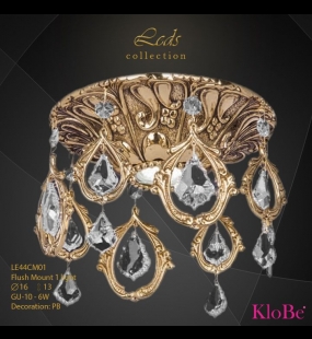 ĐÈN ÁP TRẦN ĐỒNG KLOBE LE44CM01