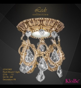 ĐÈN ÁP TRẦN ĐỒNG KLOBE LE54CM01