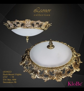 ĐÈN ÁP TRẦN ĐỒNG KLOBE LE04GC3