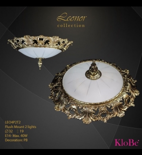 ĐÈN ÁP TRẦN ĐỒNG KLOBE LE04P2T2