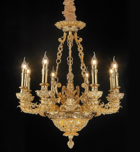 Đèn chùm đồng LUXURY HT8006-8