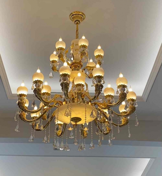 Đèn Chùm Đồng HT720/24