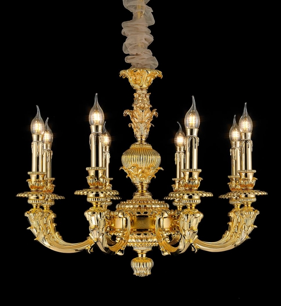 Đèn chùm đồng LUXURY HT8019-8