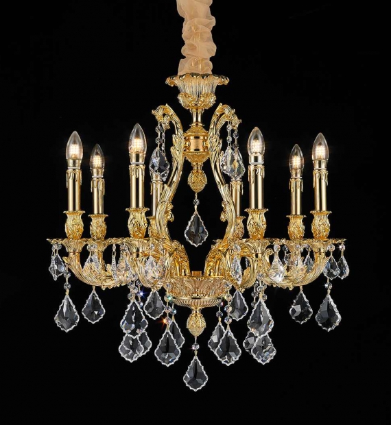Đèn chùm đồng LUXURY HT8021-8