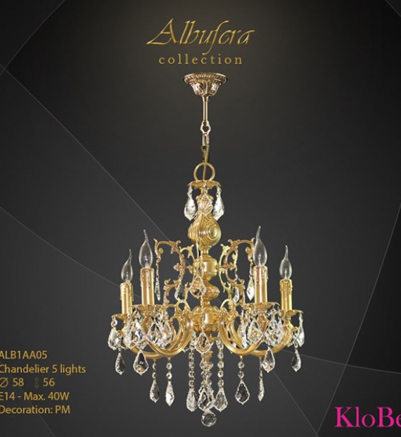 Đèn chùm đồng KLOBE - ALB1AA05