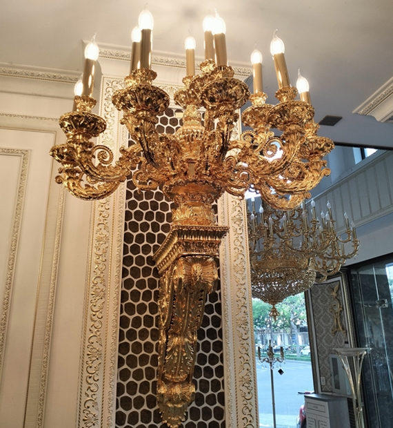 đèn vách đồng luxury HT7003-11