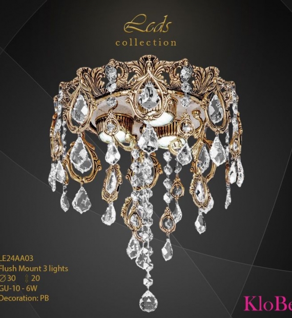 ĐÈN ÁP TRẦN ĐỒNG KLOBE LE24AA03