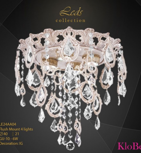 ĐÈN ÁP TRẦN ĐỒNG KLOBE LE24AA04