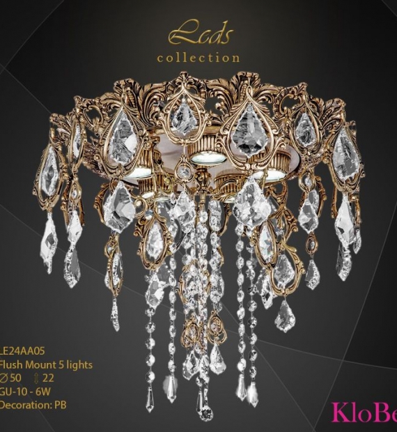 ĐÈN ÁP TRẦN ĐỒNG KLOBE LE24AA05